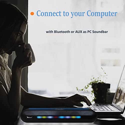 Enceinte-Bluetooth-50-avec-Lumieres-LED-Wireless-Haut-Parleur-Portable-Barre-de-Son-LED-Speaker-pour-Smartphones-Tablettes-Computers-Laptops-Art-Tech-Lab-noir 41C5SGH7XWL Fil'Orient