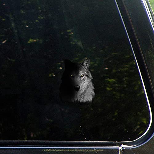 Wolf Sticker Car Decals, Vinyl Wolf Decal, Wolf Car Sticker, Wolf Car Decals, Vinyl Sticker Decal, Wolf Window Decal For Car Truck, Love Wolf, Gift For Wolf Lover #TOP4