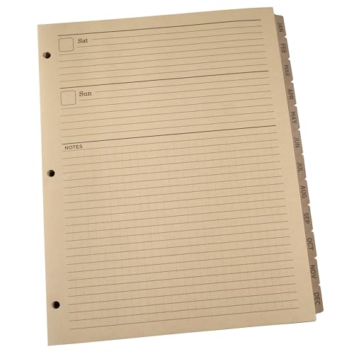 Rite in the Rain Weatherproof Weekly Calendar Set, 8.5'...