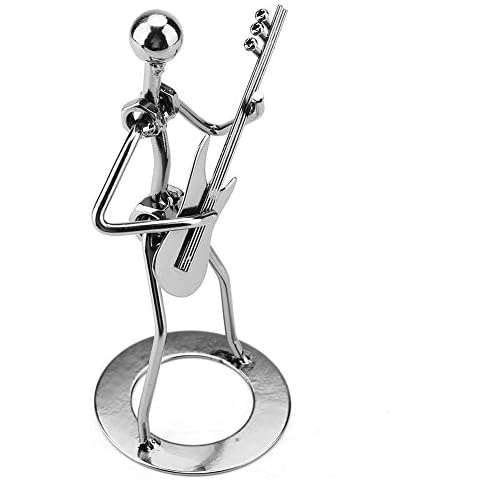 Hztyyier Small Iron Musician Figurine Cover