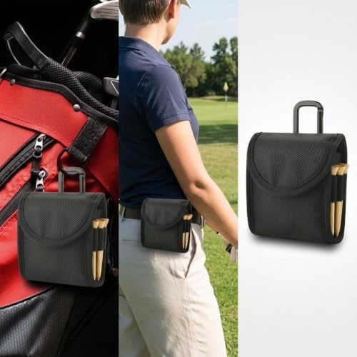 Estuche de oxford para pelotas de golf con organizador deportivo y enganche rápido 5
