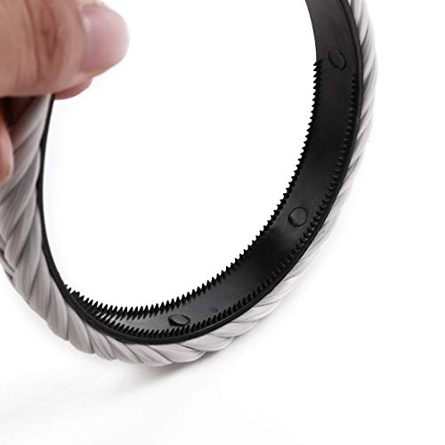 Hairro JK-SY-UOST622 Braided Headband With Teeth Fishtail Braids Hairband With Tooth Synthetic Fish Tail Hair Band Plaited Hairband Hair Hoop Braid Headband Extensions Headband Hairpiece thumb #5