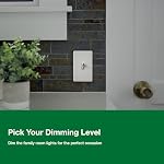 Lutron Ariadni/Toggler LED+ Dimmer Switch, Toggle Dimmer, Single Pole/3-way - Image 6