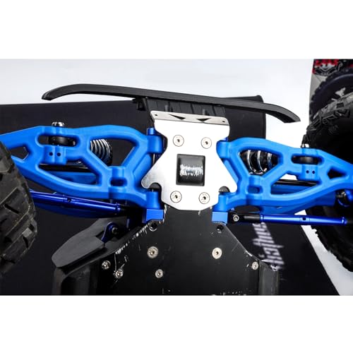 Image of Skid Plate Chassis Guard for Arrma 6S,Chassis Armor Undershield Protector | 1 /8 Talion /Typhon V4 V5 TLR /Kraton V4 V5 /Notorious V4 V5,2mm Thick Skid Plate Chassis Upgrade Part Bottom Cover-304SS
