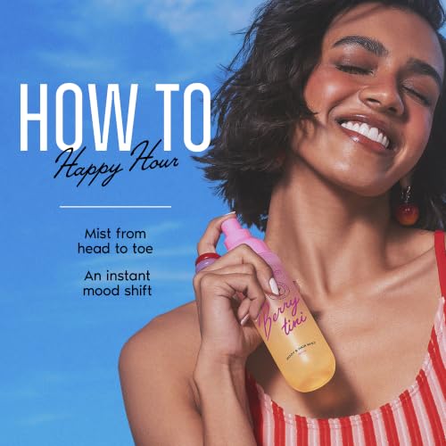 Image of Nykaa Wanderlust Berry Tini Hair & Body Perfume Mist Fragrance For Her| Travel Friendly, Lightweight, Non-Sticky