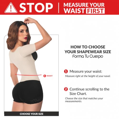 Image of Forma Tu Cuerpo Waist Trainers for Women Belly Fat, Colombian Faja Cincher | Girdle for women tummy control, cinturillas reductoras y moldeadoras, corset plus size support
