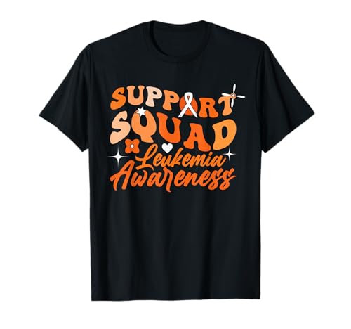 Support Squad Leukemia Awareness Camiseta