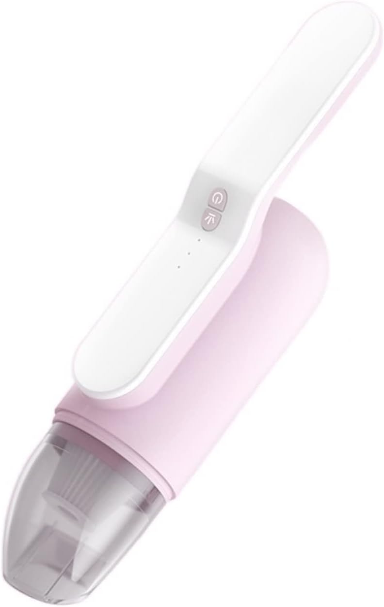 Car Vacuum Cleaner Wireless Charging Handheld Mini Car Pet Multi-Function Portable High-Power Vacuum Cleaner (Color : B)