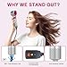 Blow Dryer Brush Set, Air Sculpt 3-in-1 Hot Air Brush Blow Dryer - Salon Blowout Styler for Curling, Volumizing & Straightening with 3 Interchangeable Heads, Sleek & Frizz-Free Hair, ALCI Safety Plug