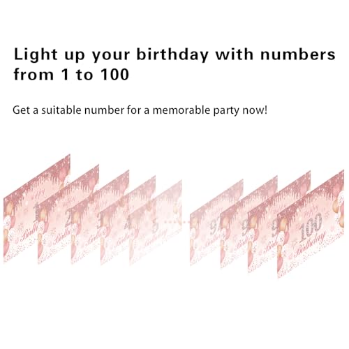 21st Birthday Decorations Door Banner Pink Happy Birthday Banner for Party Backdrop for Women Home Outdoor Cover Party Decoration Supplies Poster by IMISI - Used condition - Image 5