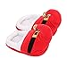 TENDYCOCO Pantoufles en Peluche Pantoufles Elfe de noël avec Cloche Pantoufles de noël pour Enfants Adultes