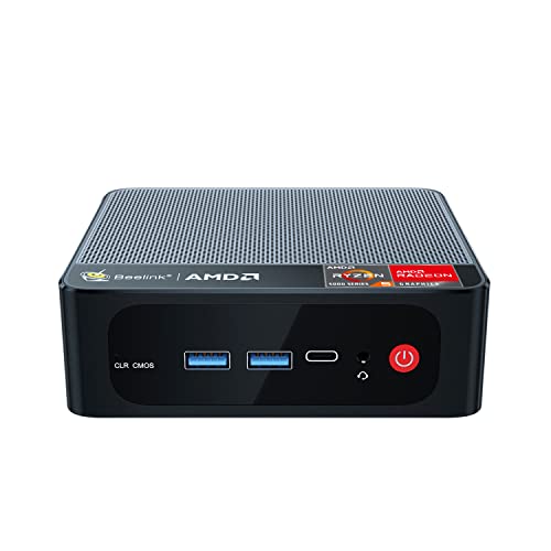 Amazon.co.jp: Beelink ミニPC AMD Ryzen 7 5800H (3.2GHz～4.4GHz) 8C