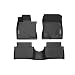 COOLSHARK Mazda3 Floor Mats, Floor Liners Custom Fits 2014-2018 Mazda3 Sedan or Hatchback- Automatic Transmission Only (Not fit Manual Trans),1st and 2nd Rows Included,All Weather Protection,Black