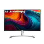 LG UltraFine 27UN850-W 27 Inch 4K UHD LED IPS Monitor with DisplayHDR 400 and USB Type-C Connectivity, White