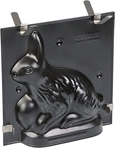 ORIGINAL KAISER 3D Osterbackform Hase 0,5 l - Backform antihaftbeschichet Oster-Backform Hasenform für Ostern