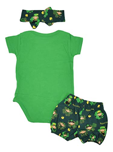 Image of Baby Boys Girls 2pc Outfit Set Short Sleeve Bodysuit with Shorts