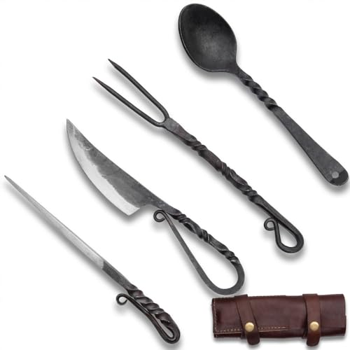 Ironsmith Co. Hand-Forged Medieval Dining Set
