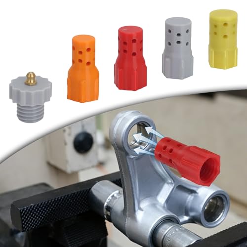 MOTOQUEEN for Dirt Bike Swingarm & Linkage Bearing Grease Tool Kit – 18mm 20mm 22mm Adapters – Professional Bearing Maintenance Tool