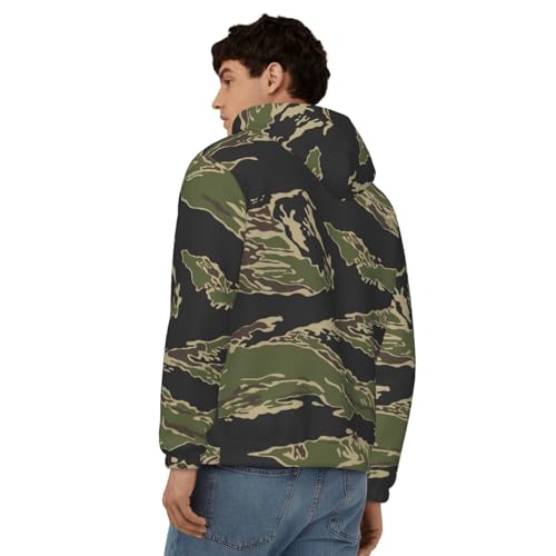 Zip-up Hoodie Sweatshirt for Men Casual Hooded Sweatshirts with Pocket4