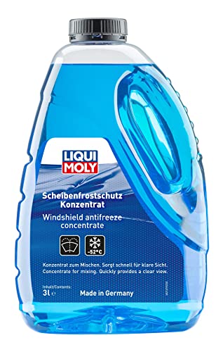 LIQUI MOLY Scheibenfrostschutz Konzentrat 3L I Reinigendes Frostschutz Konzentrat für sekundenschnelle klare Sicht I Temperaturen bis ca -52 °C I LED- bzw Xenon-Scheinwerfer geeignet Art.-Nr  21679