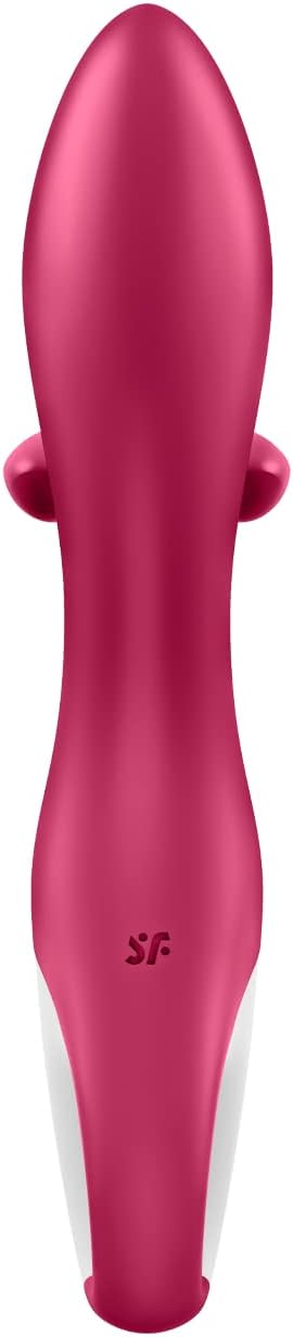 Satisfyer Embrace Me Vibrator Sex Toy | Adult Toys for Women | Rabbit Vibrator with 2 x 12 Vibration Modes | Vibrating Sexual Pleasure Device | Stimulation Vibrators (Berry)