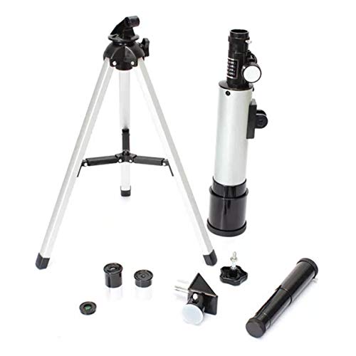Angusshop Telescópio astronômico refrativo HD profissional externo zoom de alta ampliação luneta lun
