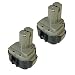 Produktbild 2x Akku 12V 3000mAh für MAKITA DA312DZ VR VR250D VR250DA VR250DWAE VR251D VR251DWDE 5093 5093D 5093DWD 5093DWA 5093DZ ML ML120 ML121 ML122 ML123 ML124 ersetzt 1220 1222 1233 1234 1235 1235F 1925982