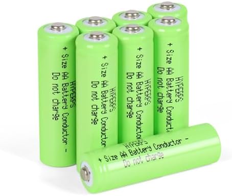Amazon.com: 5Pcs AA AAA Size Dummy Fake Battery Setup Shell Placeholder ...