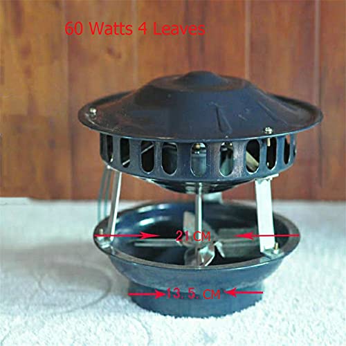 Sscyht ​Chimney Fan Induced Draft Fan Kitchen 21Cm Chimney Blower Fan Fireplace Exhaust Fan Household Exhaust ​Smoke Machine 60W #TOP1