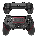 sony playstation 4 slim 2 controller 🎮[Erstklassige Bewegungssteuerung]Das Rock-and-Roll-Design ist mit einem hochempfindlichen, eingebauten Beschleuniger und Gyroskop sowie reaktionsschnellen analogen Joysticks und Knöpfen ausgestattet. Sie bietet eine detailliertere und präzisere Aktionssteuerung im Spiel, wodurch der Spielablauf reibungsloser wird;