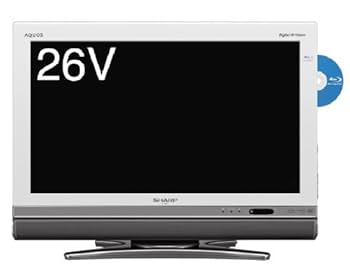 シャープ 26V型 液晶 テレビ AQUOS LC-26DX1-B ハイビジョン ブルーレイレコーダー内蔵 2008年モデル Amazon | シャープ 26V型 ハイビジョン 液晶テレビ ブルーレイ