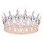 Rose Gold Crown-violet Rose Gold Crown-violet