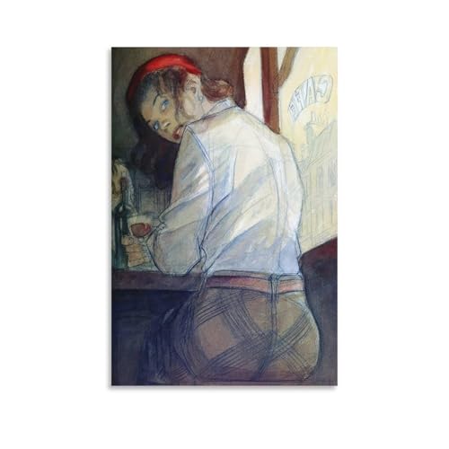Jean-Pierre Cassigneu�s�G�[���E�J�V�j�G�[���|�X�^�[ (15)-scale-2x �������� �L�����o�X�E�H�[�� �ǂ̊G �Ǌ|�� �z�[���A�[�g���[�N08x12inch(20x30cm)