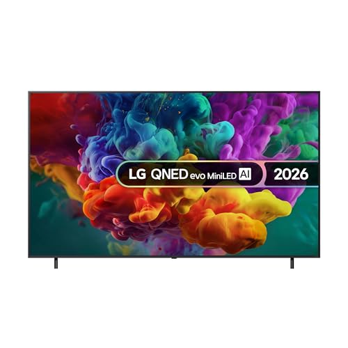 LG QNED evo MiniLED AI QNED85 86-inch 4K Smart TV - 86QNED85B6B (α8 AI Processor 4K Gen3, 120Hz (VRR 144Hz), Dolby Vision, FILMMAKER MODE™, FreeSync Compatible (AMD), Google Cast [Model year 2026]