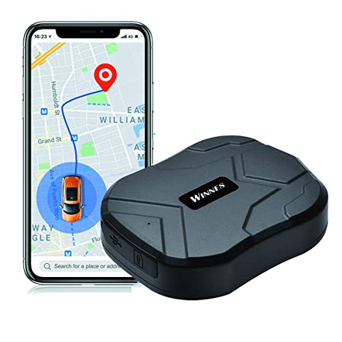 Traceur GPS avec Micro Surveillance en Temps Réel GPS Anti-pers/Anti-vol, Suivi Traceur GPS Voiture avec Un Dispositif Puissant sans Appareil pour Voiture/Moto /90 Jours en Veille Tk905-5000mah