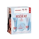 First Aid Beauty Dry Skin Rescue Kit - Hydrating Skincare Routine Set with Face Cleanser, Hydrating Facial Pads & Ultra Repair Cream Face Moisturizer
