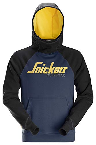 Snickers 2889 Allroundwork Logo Hoodie Navy/Black L