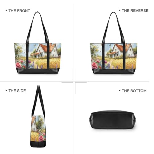 Rural House professional computer bags with zipper work totes for yoga with tablet bolsas para computadoras de mujer3