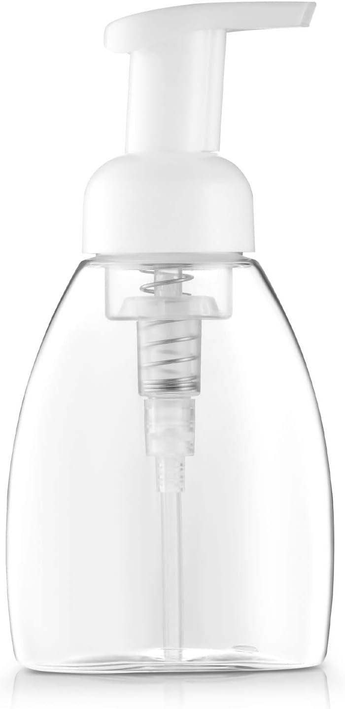 Bar5F Foaming Pump Bottle for Dr. Bronner's Castile Soap and All Generic Concentrated or Regular Soaps, 8.5-Ounce Clear - Amazon product rated Grade B