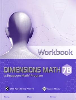 Paperback Dimensions Math Workbook 7B Book