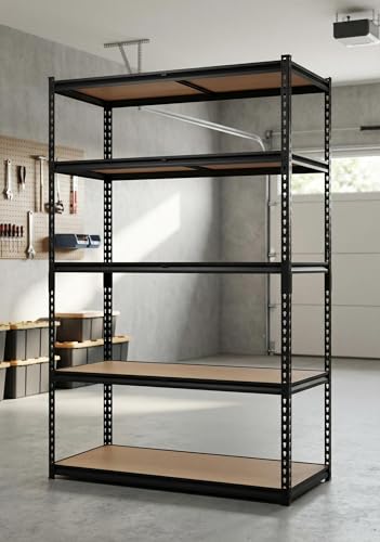 GarveeLife 5-Tier Heavy Duty Garage Storage Shelves, 2500 Lb Capacity