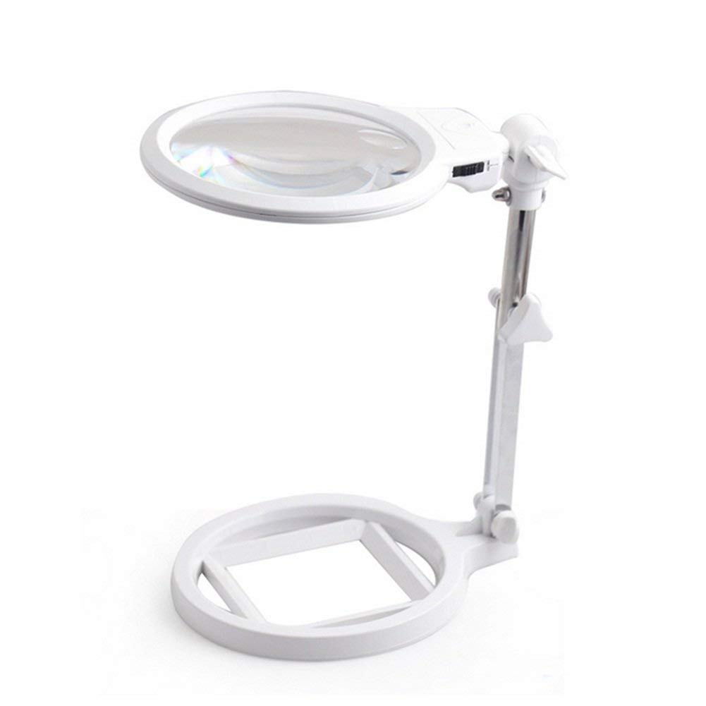 Loupe de bureau mains libres pour examiner les détails de montres