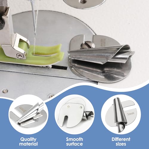 Pie para Máquina de Coser Dobladillo en Rollo 3-10 mm Acero Inoxidable miniatura 5