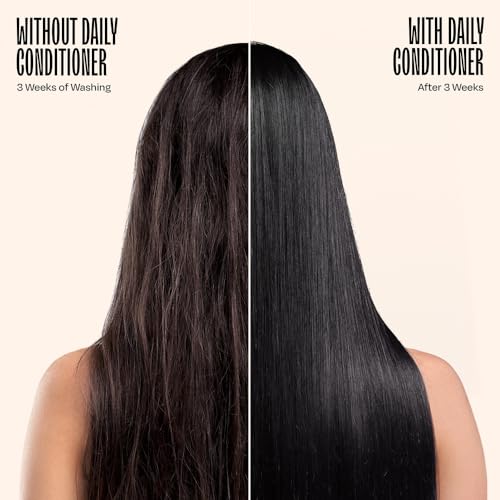 Image of Overtone Daily Color Depositing Conditioner for Hair, Black Velvet:Temporary Pigment with Shea, Coconut & Avocado Oils, Hydrating, Vegan & Cruelty-Free, All Hair Types, 4.5oz.
