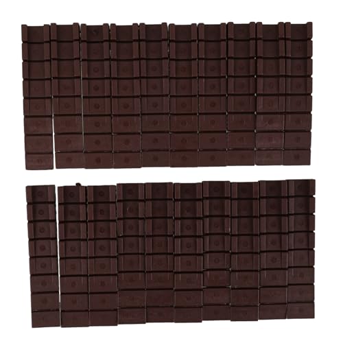 Balacoo 20pcs Plastic Wedge Shims Furniture Leveling Feet Bed Stoppers to Prevent Sliding Cabinet Stoppers Couch Slide