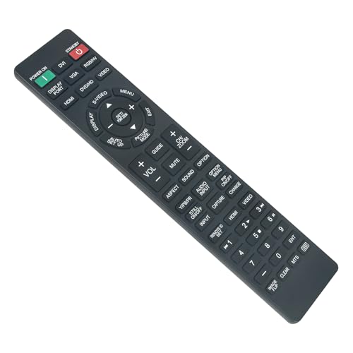 Télécommande RU-M117 de remplacement NEC P461 V423 pour écran LCD