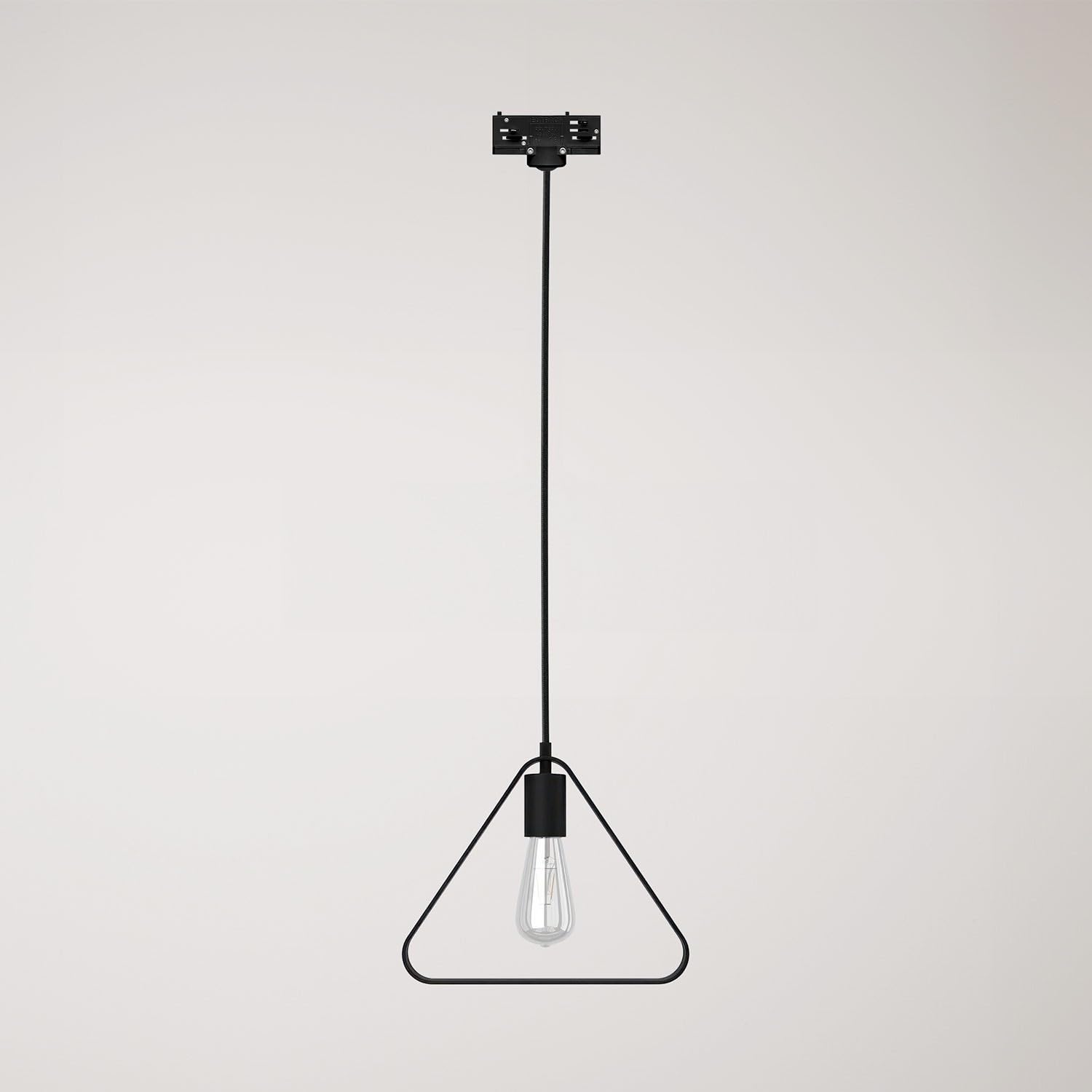 creative cables - Suspension sur rail Duedì Apex avec abat-jour - Ampoule incluse