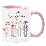 Lot de 2 tasses en fa�ence avec d�coration compl�te, tasses en c�ramique r�sistantes � la chaleur, belles tasses � caf�, tasses � th�, tasses en c�ramique design musical pour bureau et d�coration