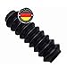 Produktbild WS · SYSTEM 1x Universal Faltenbalg aus Gummi  1 Stk flexible & dehnbare Achsmanschette MADE IN GERMANY aus hochwertigem PVC  Schelle in Größe: L 117mm-36mm Ø 23-27mm