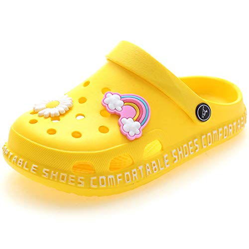 Kinder Clogs Pantoletten Unisex Hausschuhe Gartenschuhe Mädchen...